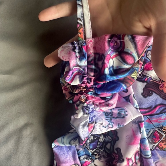 Dolls Kill x Bratz Mini Slip Dress “Hot N Unbothered” XXS - Picture 4 of 8